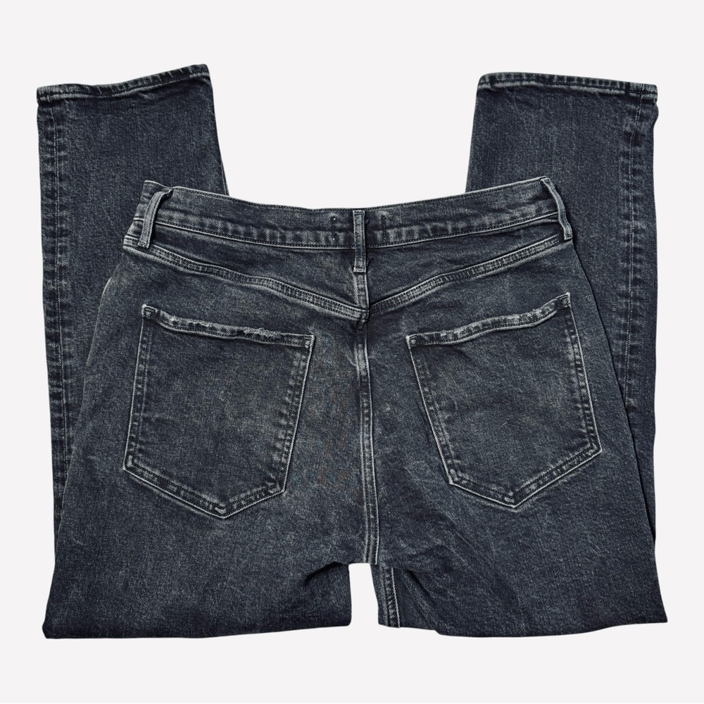 Agolde Riley High Rise Straight Crop Jeans In Panoramic Size 31 - Picture 5 of 9